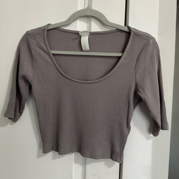 H&M Ribbed Cropped Top - Picture 5 of 7